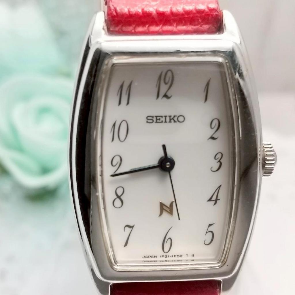 [USED] Working Seiko Noie Tonneau-Shaped Women's Watch
