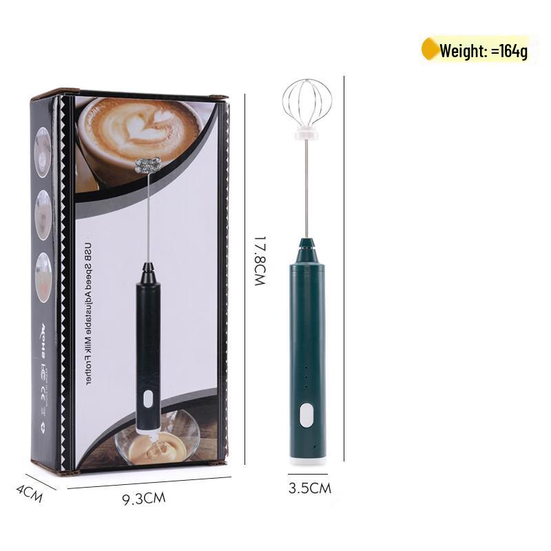 ZISIZ Wireless Hand Mixer & Milk Frother