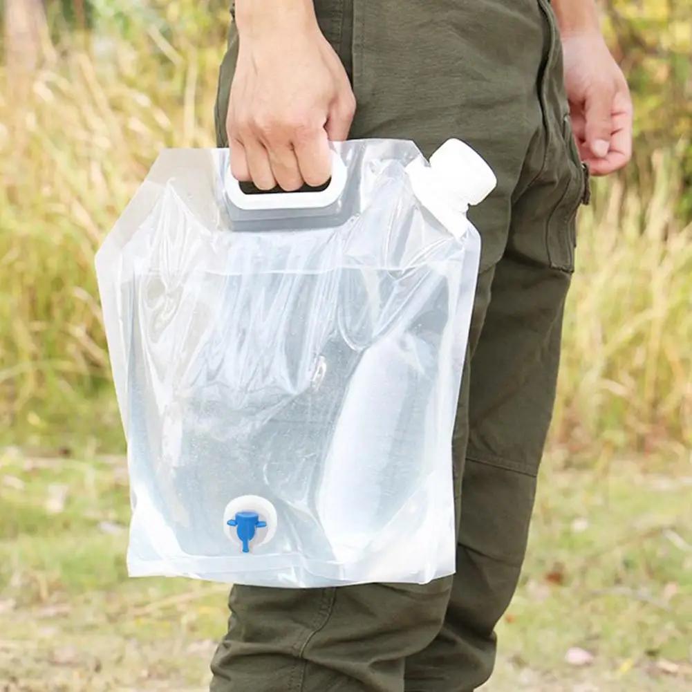 

12L Water Container /5L Water Bag No Leakage Portable Camping Water Jug Water Tank with 2PCS Water Bag for Car Outdoor Picnic