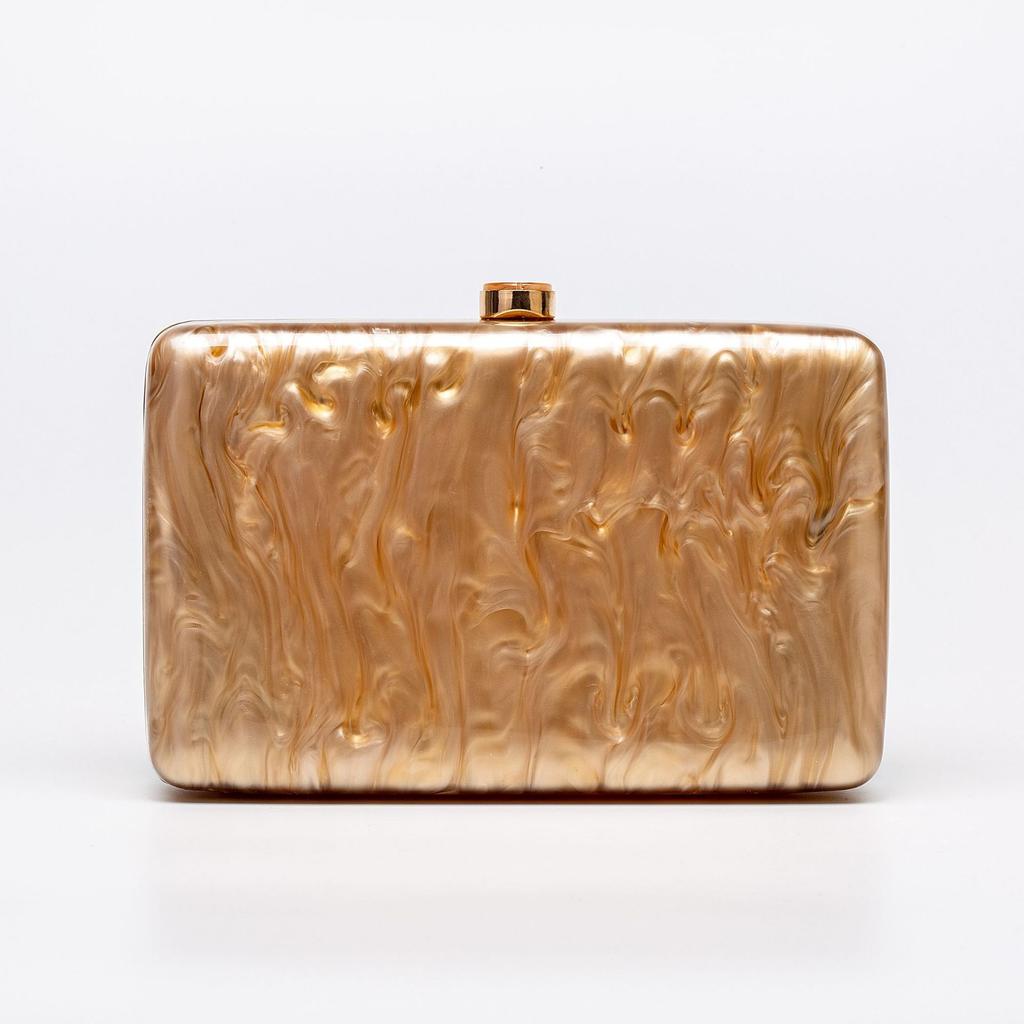 Women'S Shoulder Oblique Span Bag, Special-Shaped Shell Acrylic Bag, Fashion Wedding Dinner Clutch Bag