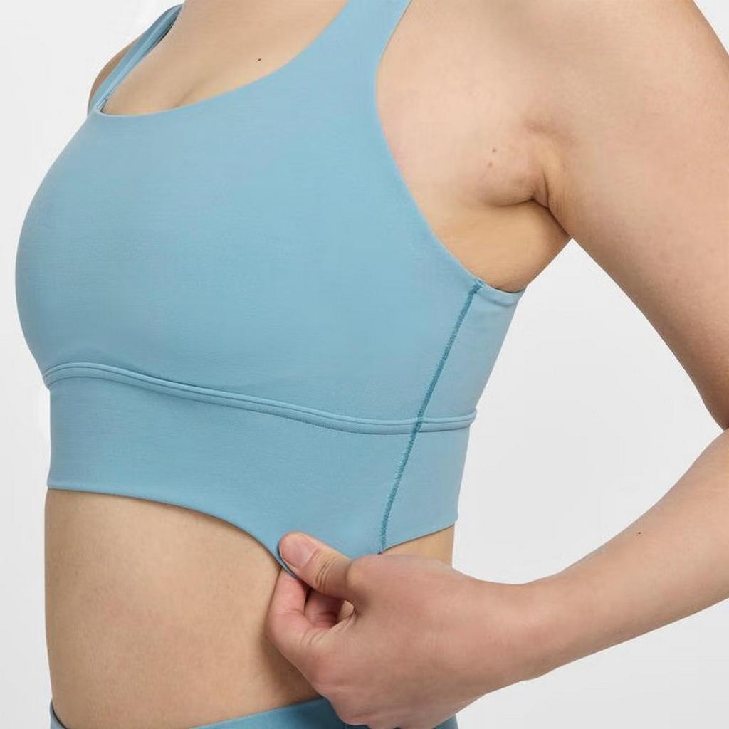 Nike Solid Color Quick-Dry Breathable Medium-Intensity Sports Underwear Women underwear Blue DO6620464