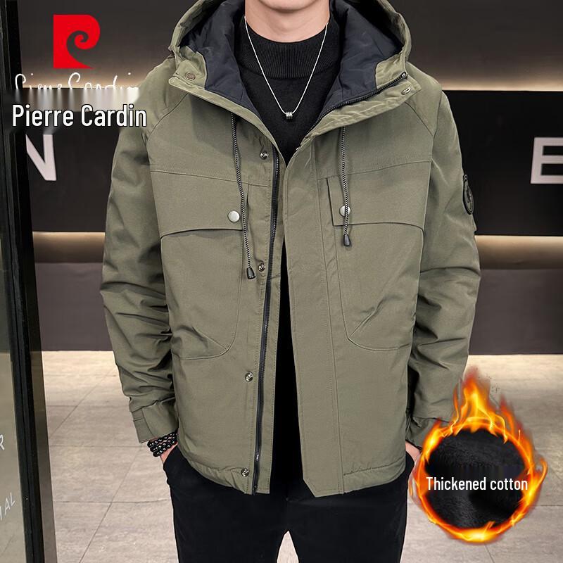 Pierre Cardin Men's Hooded Winter Jacket