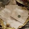 9 pcs Vintage envelope set retro girl art confession love letter greeting card paper