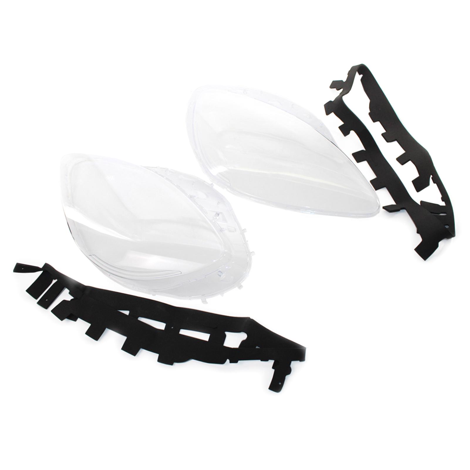 

Headlight Lens Cover Headlamp Lens Plastic Shell Cover Headlight Assembly Replacement for Corvette C6 2005 2013