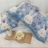 Gauze Multi-layer Pillow Towel Colored Woven Jacquard Cotton Student Children Couple Home Soft and Comfortable Large Pillow Towel
