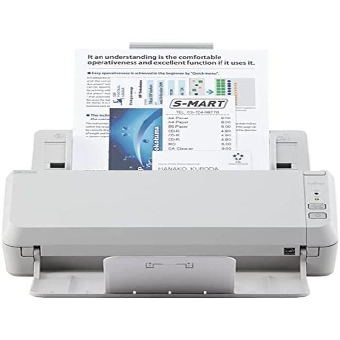 Scanner de documents FUJITSU SP-1130N - Recto-verso - 600 dpi - Chargeur automatique de documents