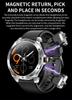 Smartwatch with TWS Bluetooth Earbuds, 1.52'' IPS Screen, Wake-Up Feature, Dual Call, AI Voice T95
