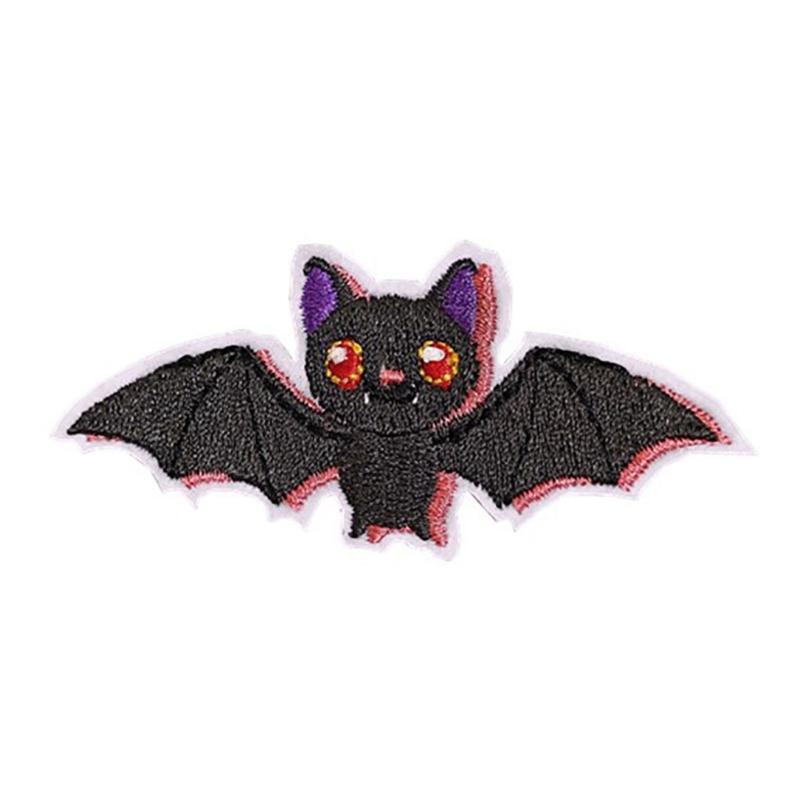 Festive Halloween Party Patch Decoration Embroidered Patches Stickers for DIY Costumes and Crafts Accessories