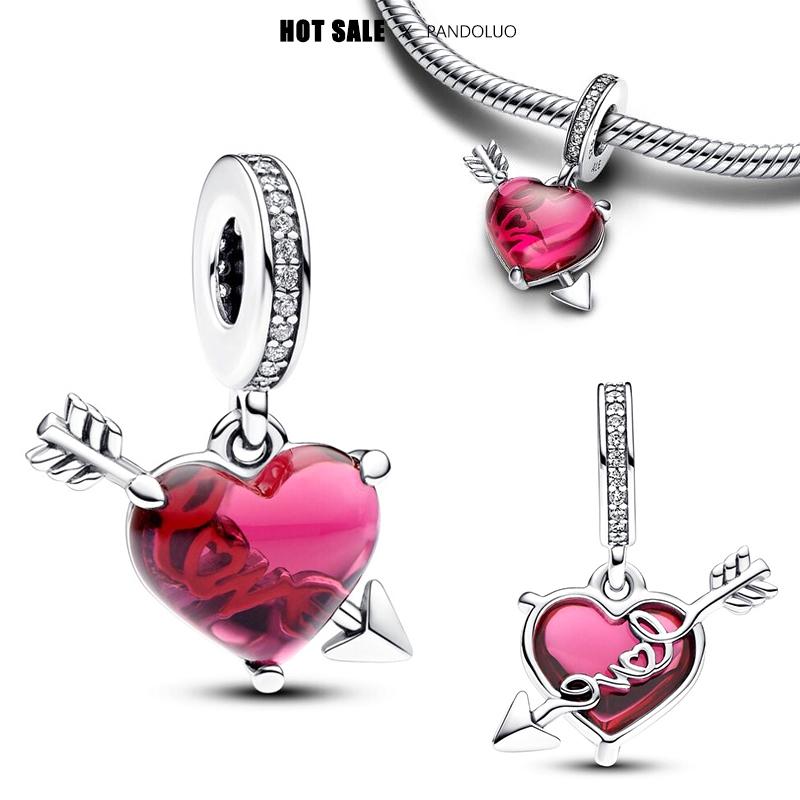 Airplane Three Piece Shape Charm Beads Fits Bracelet Necklace Keychain Women Luxury Pendants Bead Jewelry Festival Gift