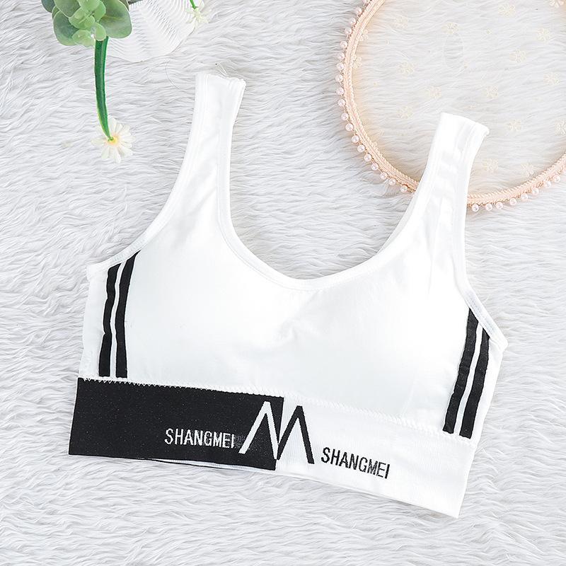 Women s U-Back Sports Bra, Seamless High-Elastic Nylon Bralette One size