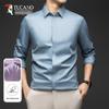 Men's Wrinkle-Free Business Casual Striped Long-Sleeve Shirt