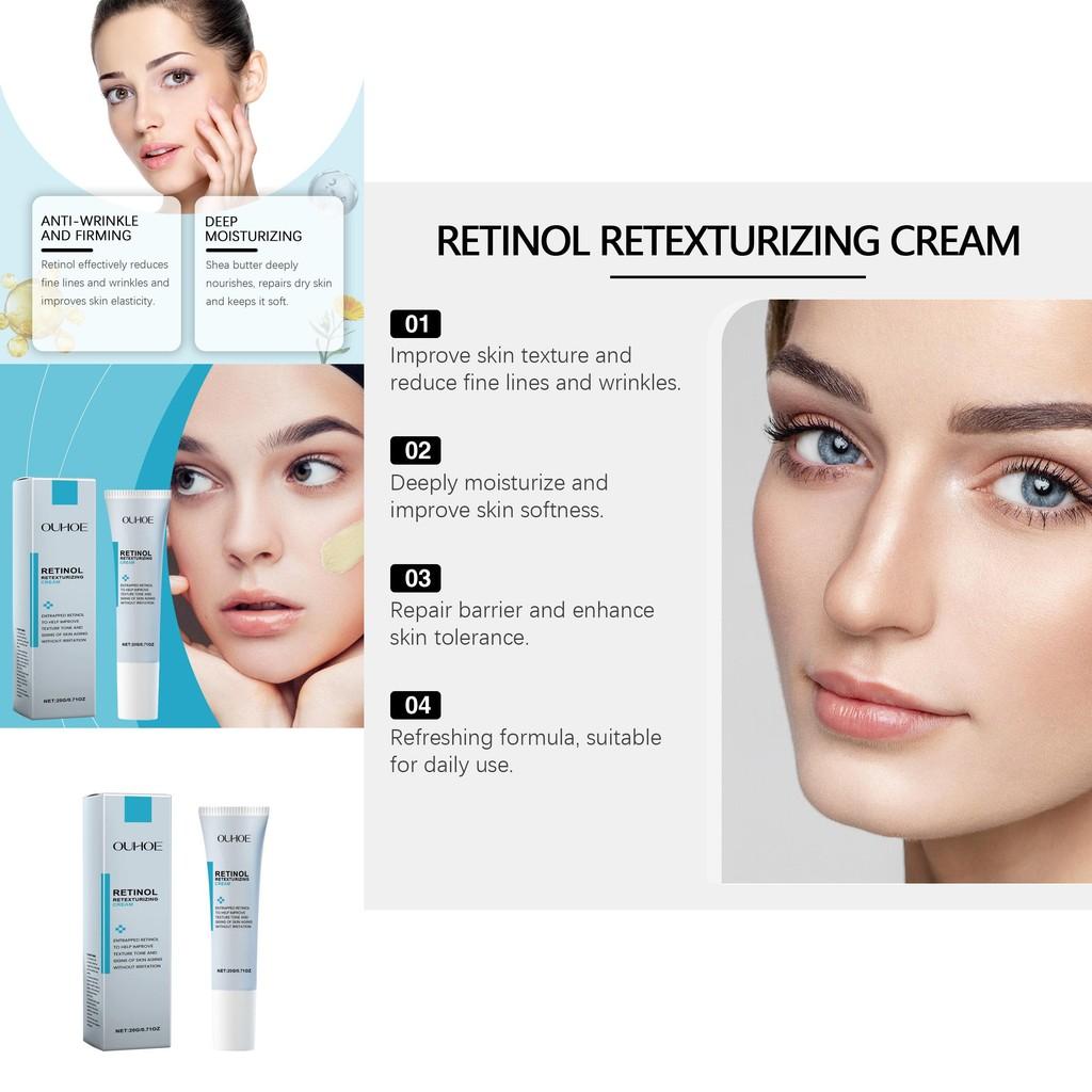 Ouhoe Retinol Cream For Radiant Skin Nourishing Moisturizing Brightening Formula
