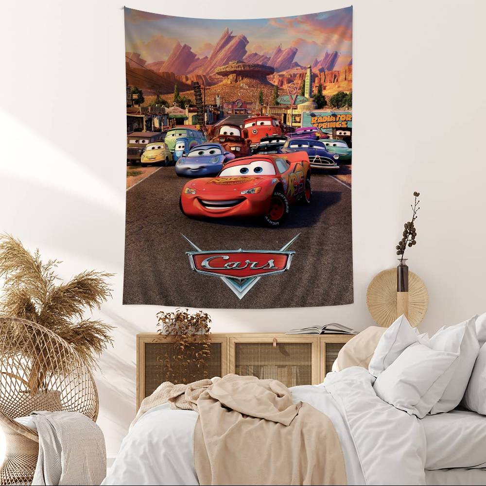 CCars DIY Wall Tapestry Art Science Fiction Room Home Decor Wall Art Decor