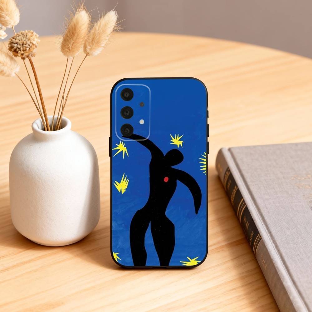H-Henri M-Matisse Art PaI  Phone Case For Samsung S25,24,23,22,30,21,10,9,Ultra,Plus,Lite,FE,4,5 G Soft Black Case