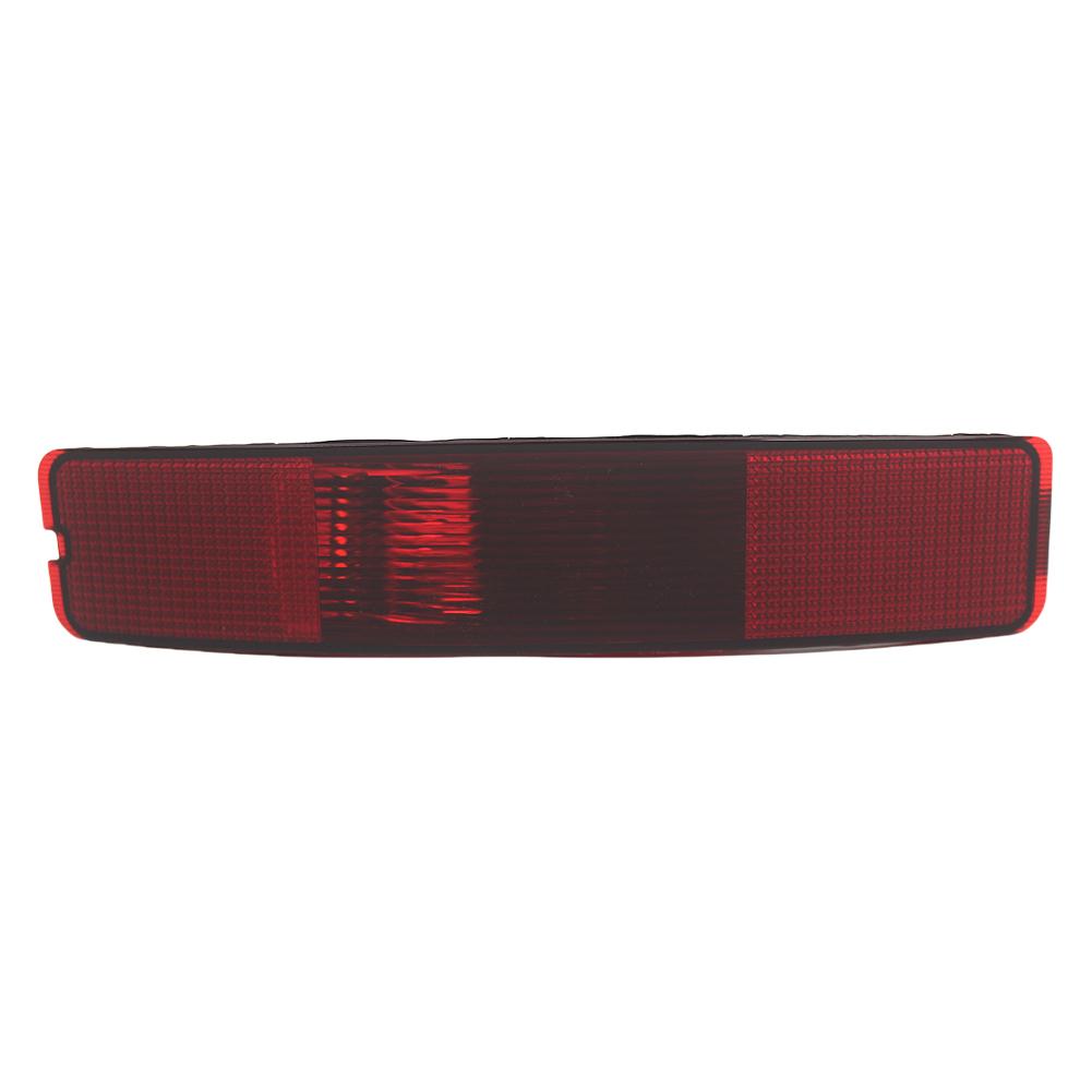 Red Rear Bumper Tail Central Fog Lamp Rear Bumper Tail Light Rear Bumper Reflector Stop Lamp for Volvo XC90 2003 2004 2005 2006