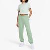 Nike Solid Color Logo Jogger Sweatpants With Elastic Waist Women bottoms Green CW5565-006
