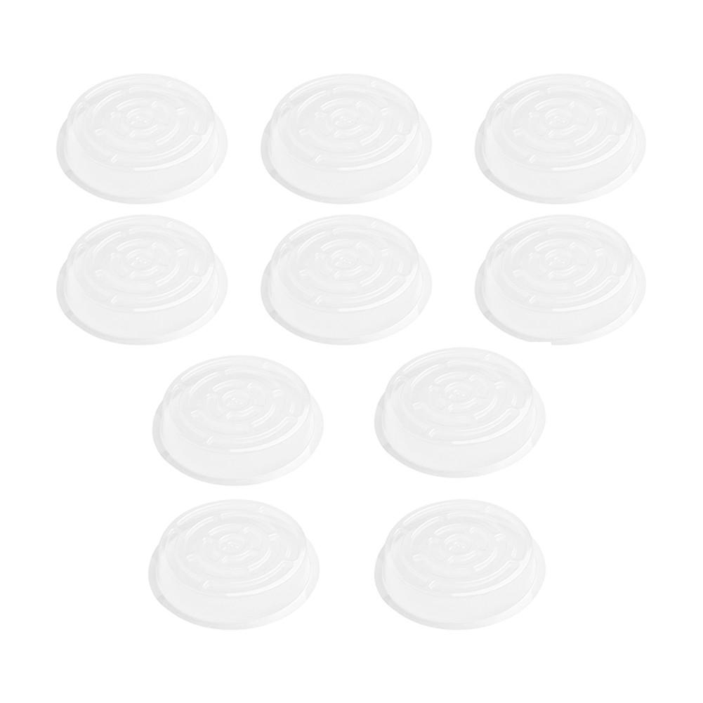 10pcs Flower Pot Mat Garden Plant Round Pot Base Clear Snack High Quality