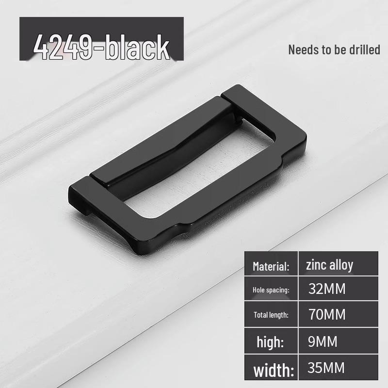 Moderner europäischer Stil, unsichtbarer Schrankgriff ohne Bohren