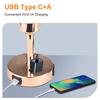 2PCS Table Lamp LED Desk Lamp with Touch Control Dimmable 3  S of Brightness Adjustment Bedside Lamp Reading Lamp for Living Room Bedroom Restaura