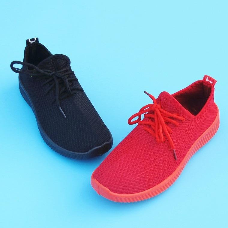 New cloth shoes women's running sneakers lightweight casual mesh shoes soft-soled single shoes