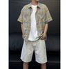 New Short Sleeved T-Shirt For Men In Summer, Korean Style Trend, Simple Half Sleeved Top, Hong Kong Style Loose Casual Brand T-Shirt