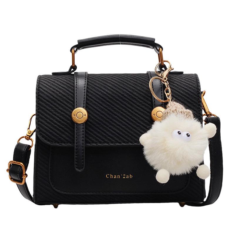 Premium Messenger Small Square Bag Women's 2025 Summer New Korean Version Simple Casual Portable Commuter Shoulder Women's Bag