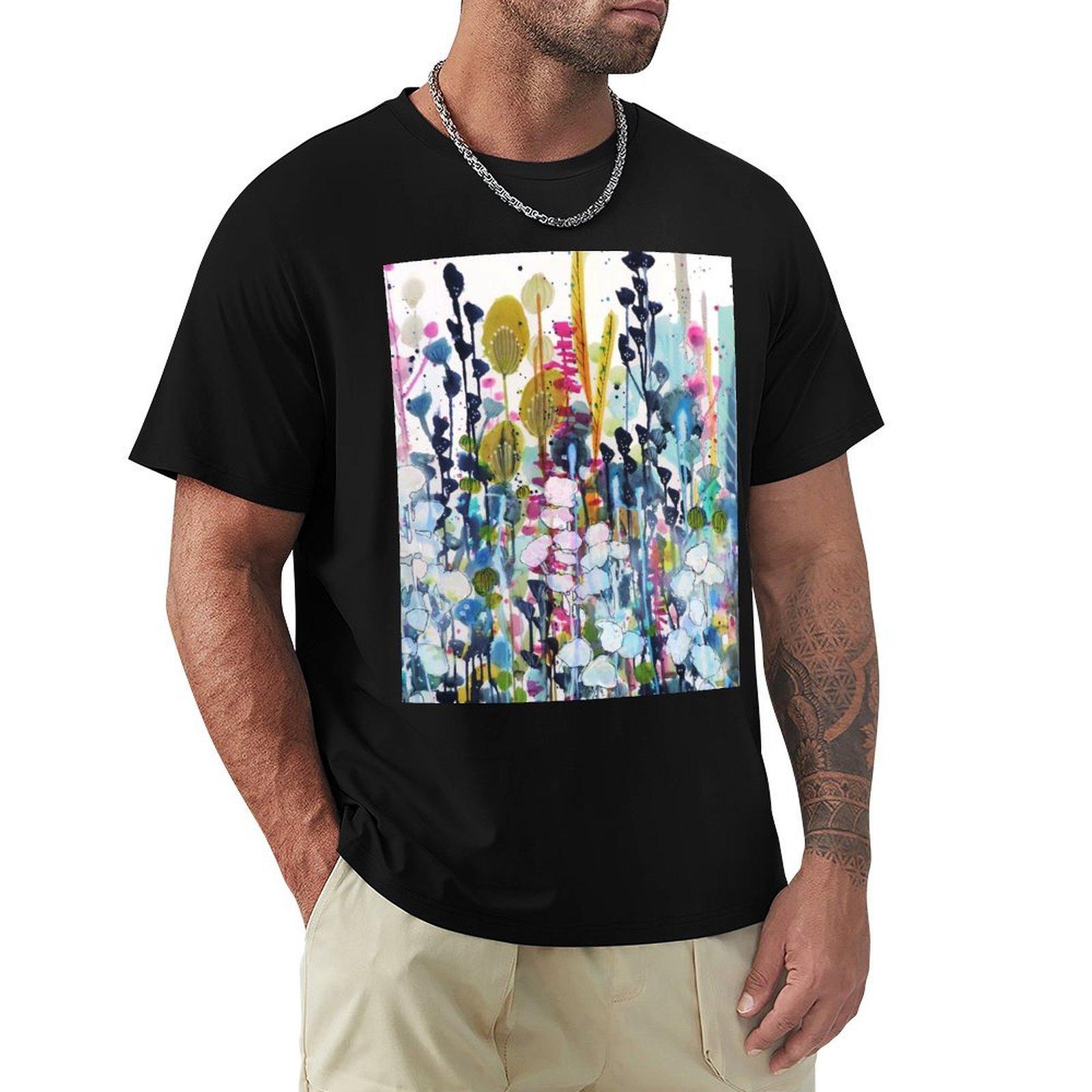

colorful side road TShirt Aesthetic clothing rapper graphic tees heavyweights fruit of the loom mens t shirts 4XL