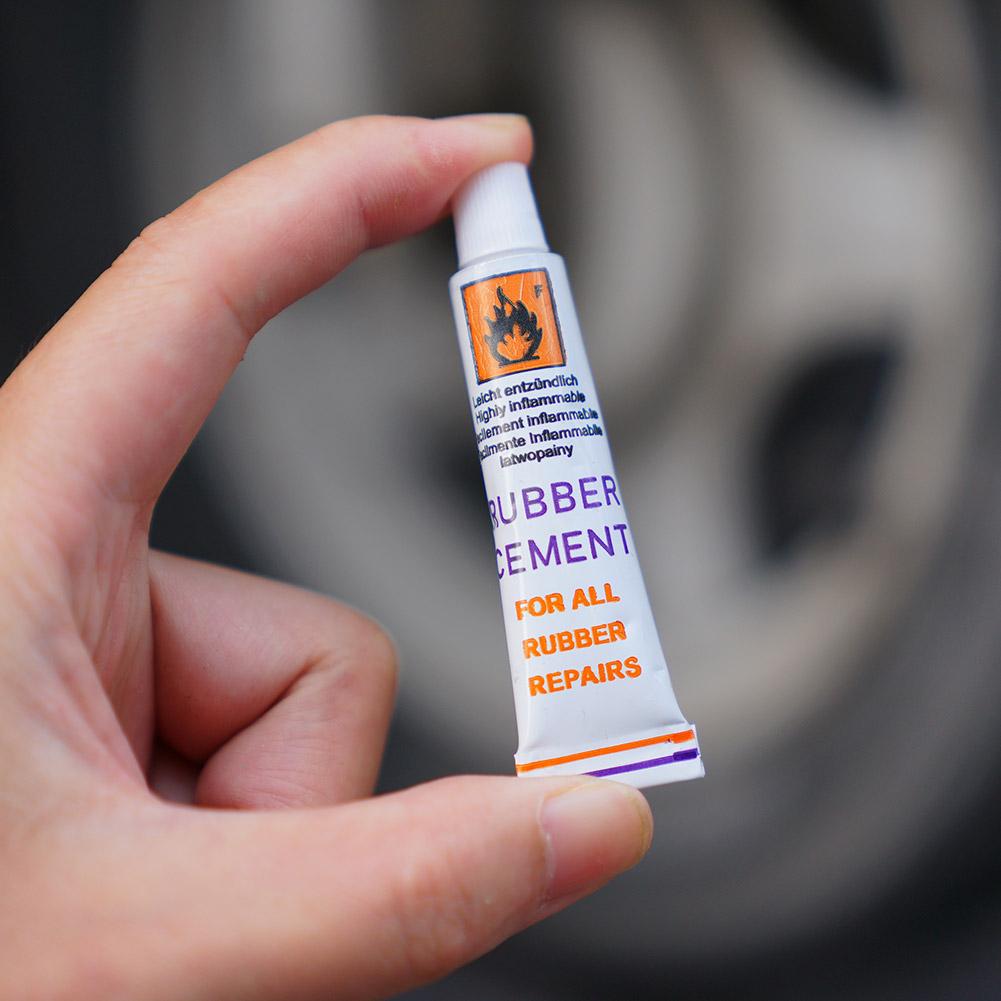 5Pcs Universal Car Motorcycle Tire Repairing Glue Motorcycle Bicycle Tyre Inner Tube Puncture Repair Tools Patching Repair Glues