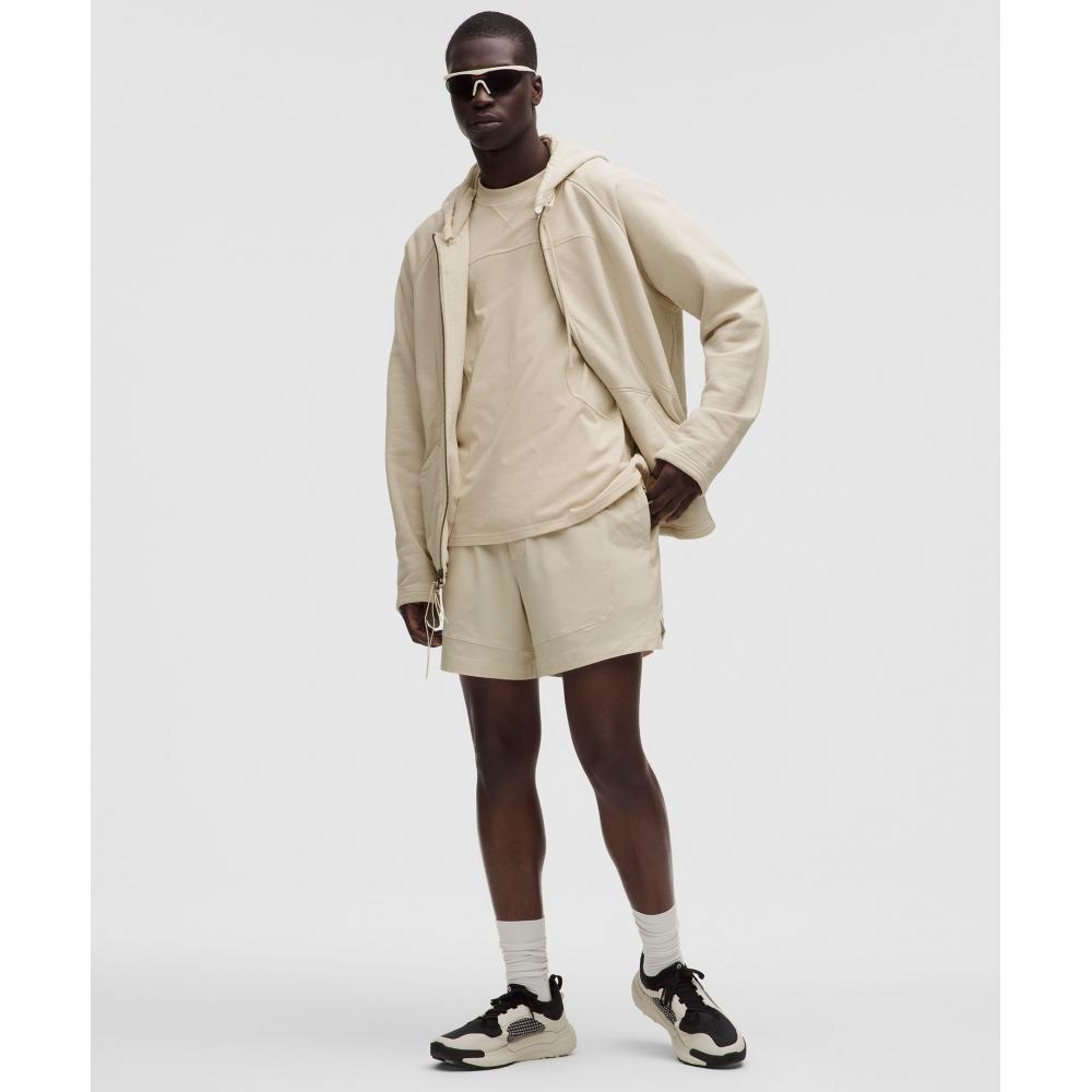 Lululemon HeavyweighT Brushed CoTTon T shirT  Slnsh collecTion naTural Ivory