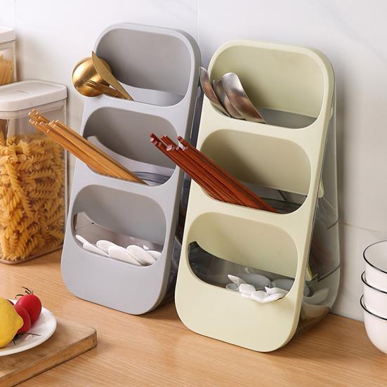 Organizator pe Niveluri pentru Pensule de Machiaj Organizator de Blat Capacitate Mare Design pe 3 Niveluri Organizator de Blat pentru Baie Birou