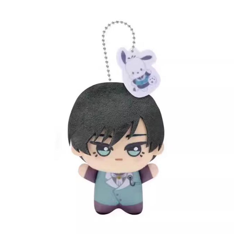 12cm New Blue Lock Plush Pendant KeyChain Isagi Yoichi Nagi Seishiro Mikage Reo Rin Itoshi Itoshi Sae Action Doll Toy Bag Gift