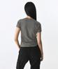 MUSINSA STANDARD WOMAN Women'S Tencel Side Luchid T-Shirt [Khaki Gray]