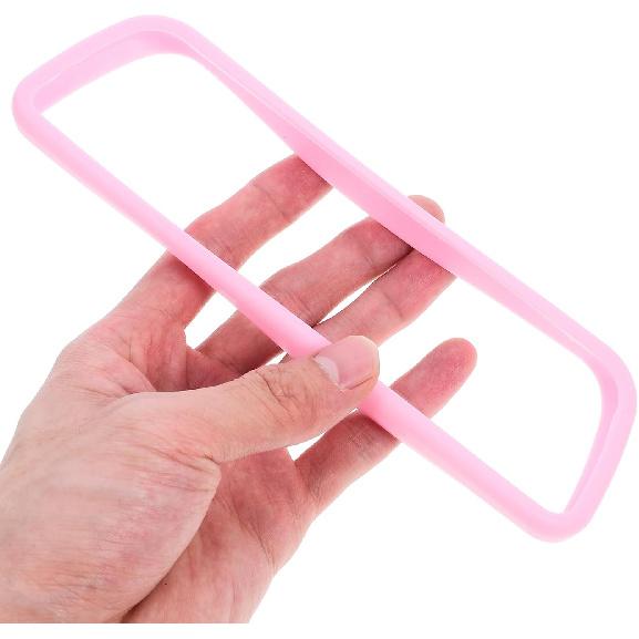 Rearview Mirror Protector Cover Silicone Frame Lightweight Car Rear View Mirror Guard Compatible with Tesla Y Interior 7.08X2.04X0.51 Inches