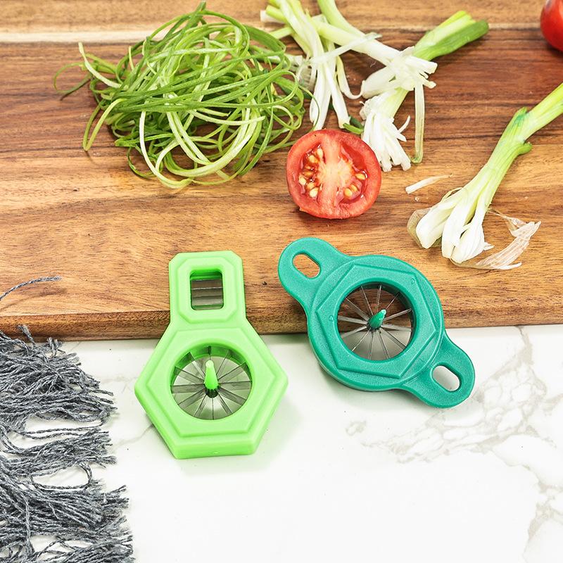1PC Green Onion Slicer Cut Green Onion Wire Drawing Kitchen Superfine Vegetable Shredder Kitchen Gadget Vegetable Cutter