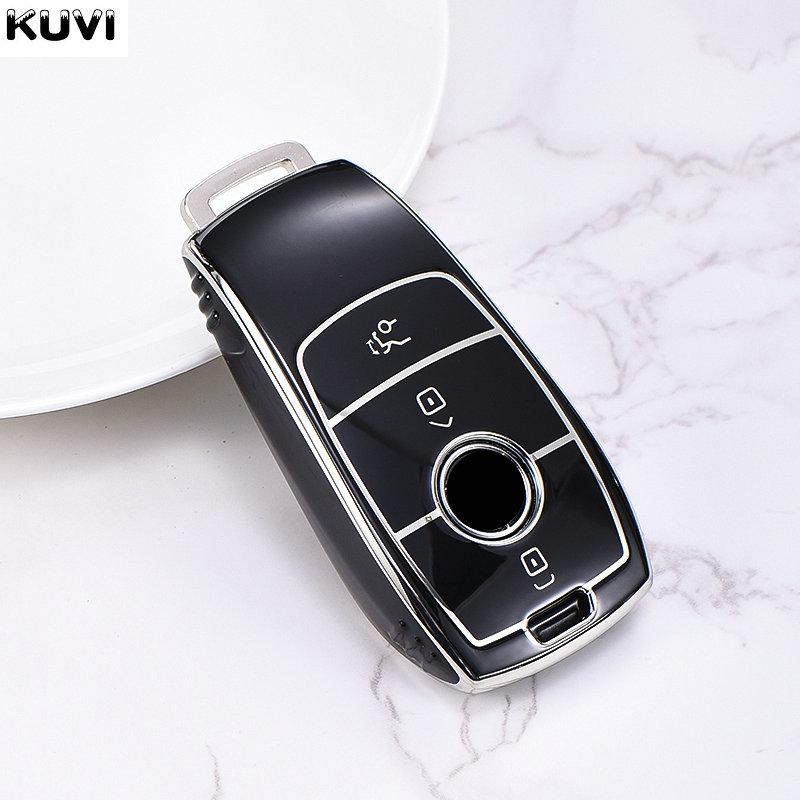 Abs Kohlefaser Auto Fernbedienung Schlüsselhülle Abdeckung Schale Für Mercedes Benz A C E S G Klasse Glc Cle Cla Glb Gls W177 W205 W213 W222 X167