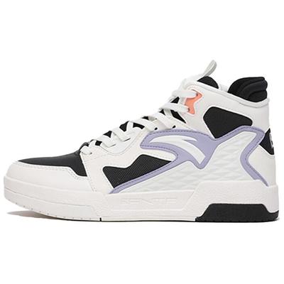 Textile, Synthetic Leather Abrasion Resistant Support High Top Skateboard Shoes Women's 122118050-3