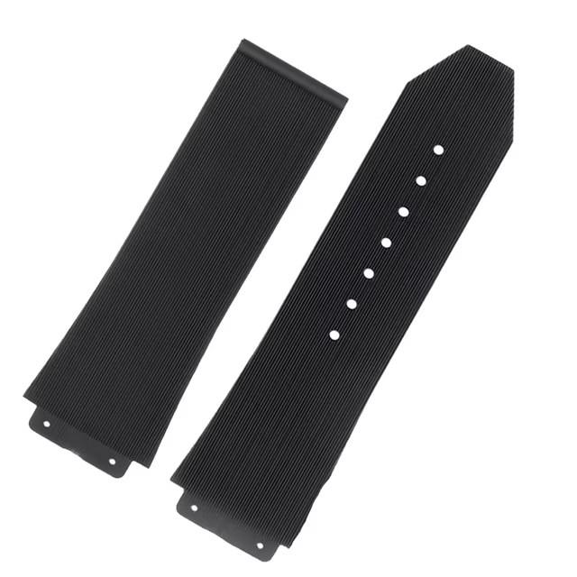 Watchbands for HUBLOT BIG BANG Silicone 26*19mm Waterproof Men's Watch Strap Chain Watch Accessories Rubber Bracelet Wristband