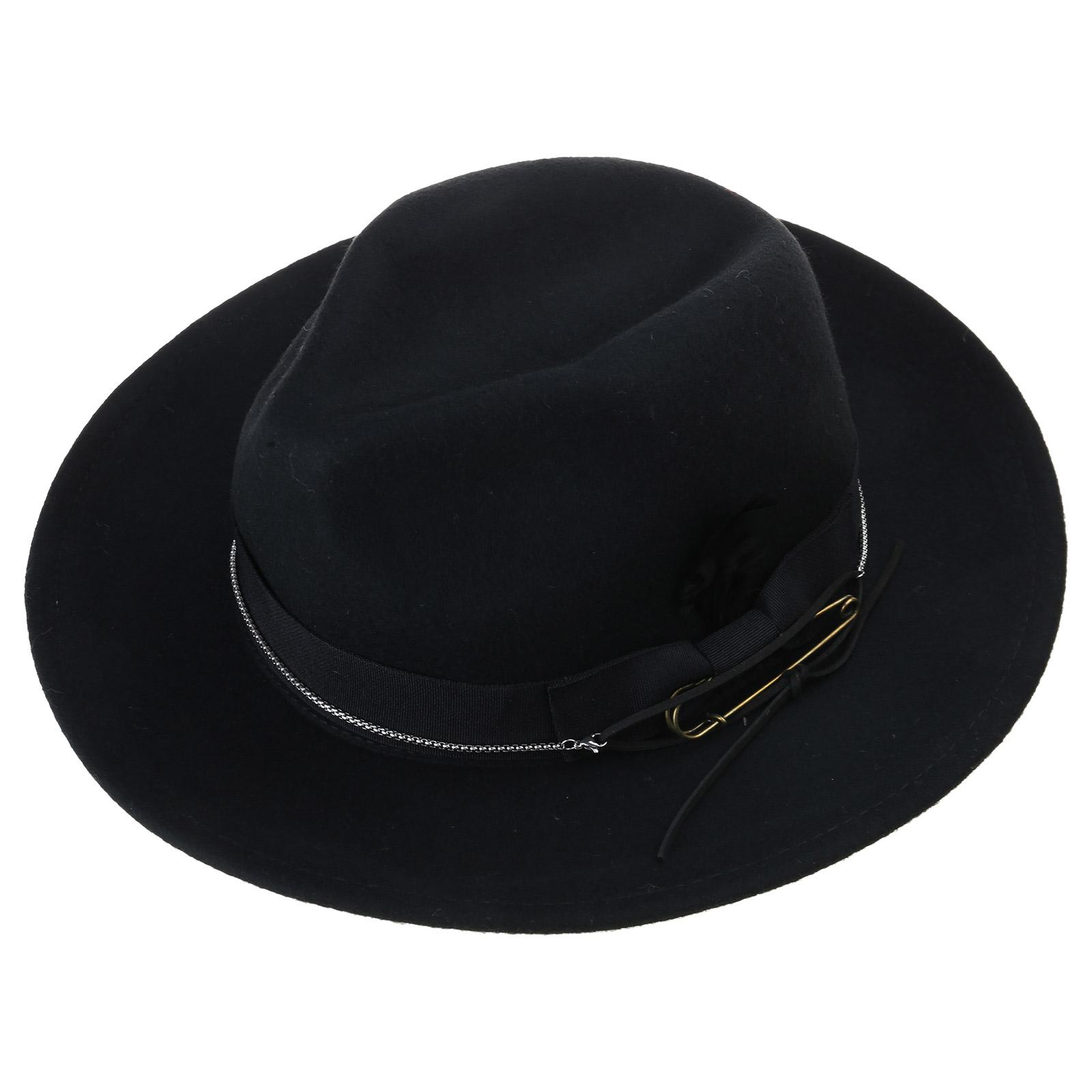 Classical Homburg Top Hat Panama Hat Gift for Boyfriend Top Hat Cowboy Costume for Outdoor Gatherings