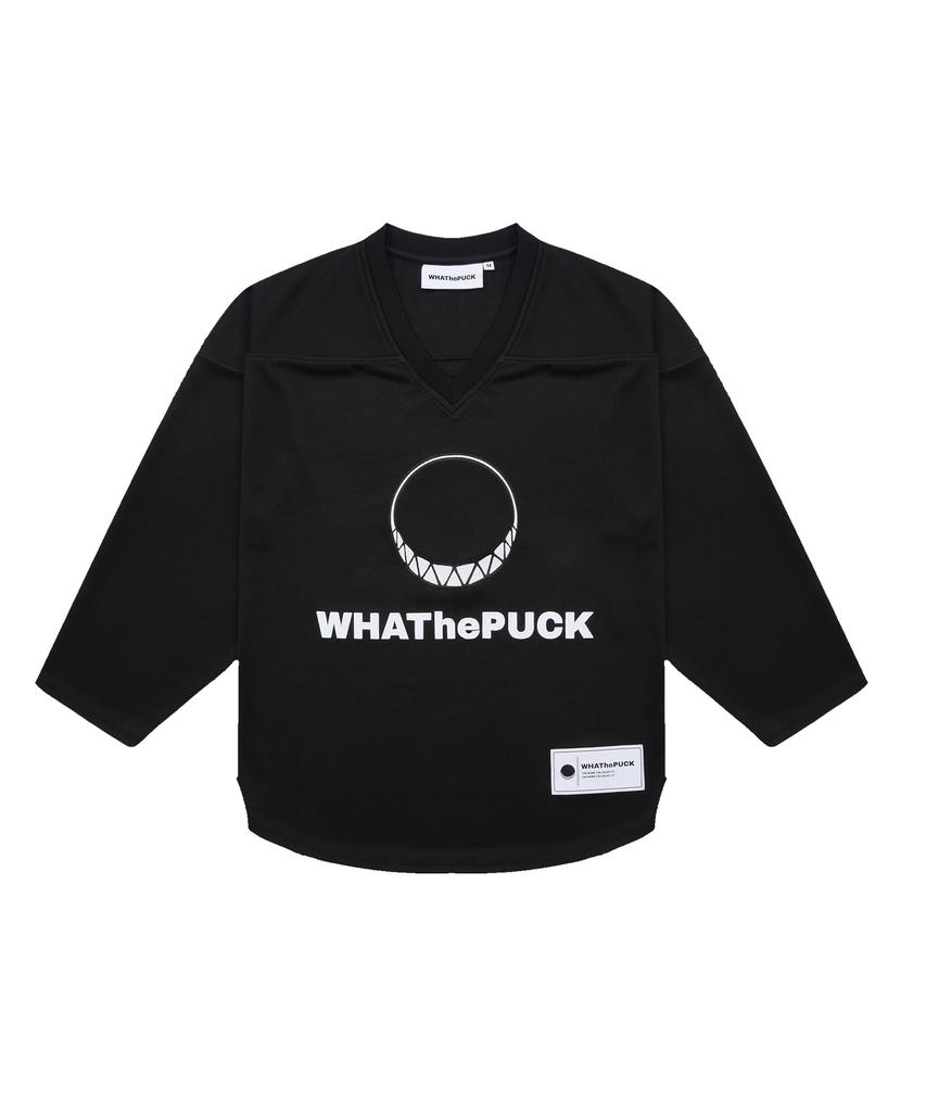 WHATHEPUCK Wtp Big Symbol Logo Hockey Jersey Black