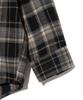 STANDARDERROR 87-Stan081 One-Pocket Vintage Oversized Long Sleeve Check Shirt
