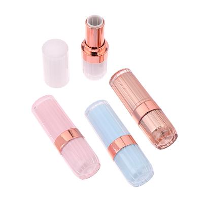 3.6G Round Buckle Lipstick Tube Empty Lip Balm Tubes Lip Gloss Travel Makeup Packaging Sample Tubes Self Made Lipstick Container
