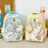 Schoolbag cartoon cute primary school students new 1011 schoolbag female ins niche cute fresh high value simple backpack