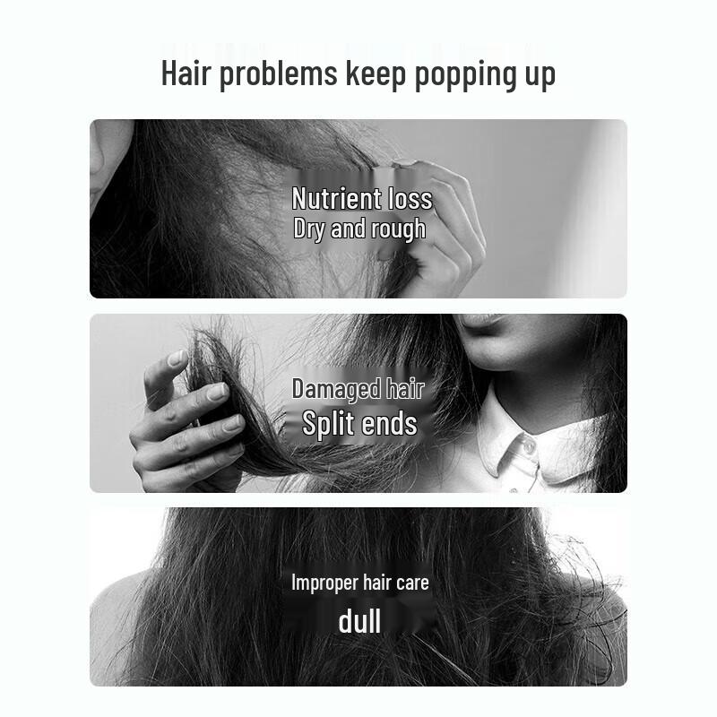 BEE&FLOWER Wheat Protein Conditioner & Herbal Essence Shampoo Set