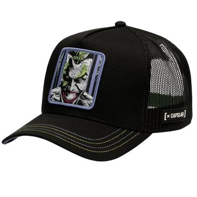DC Comics Joker Cap, schwarze Herrenmütze