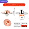 Laser Cutting Machine Copper Nozzle - Grass Cap Style, Single/Double Layer, D32 Cutting Head Accessory