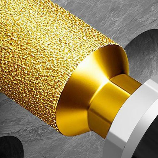 Diamond Tile Drill Bit Set with Cooling Wax Core Drilling Marble Granite Glass Concrete Anti-Slip Hex Shank Tile Drilling Tool