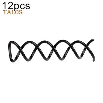 ACC 12 Pezzi Metallo Spirale Gancio a Vite Clip Forcina Dama Twist Accessori per Capelli