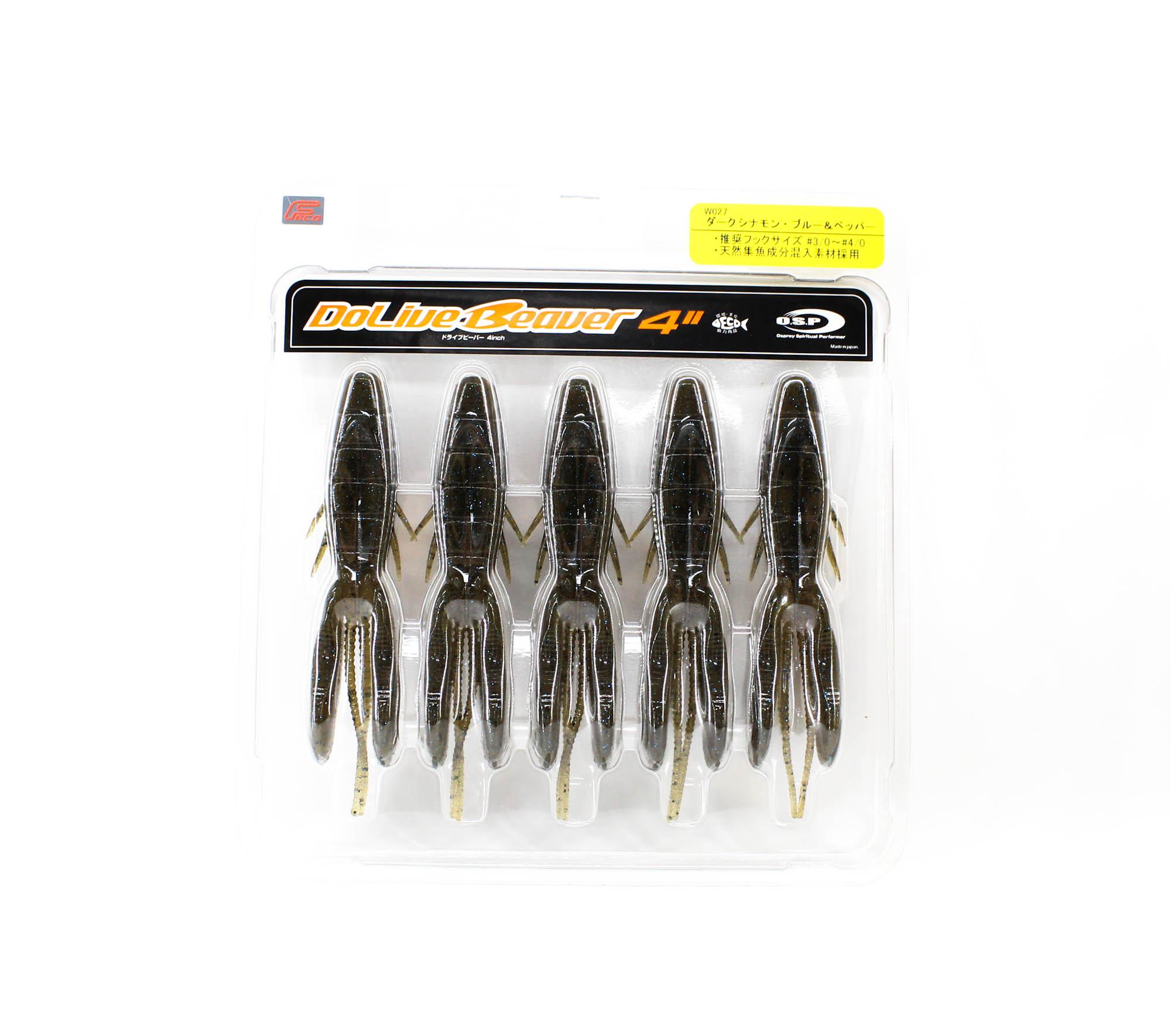 

OSP Soft Lure Dolive Beaver 4 Inches W-027 (2153)