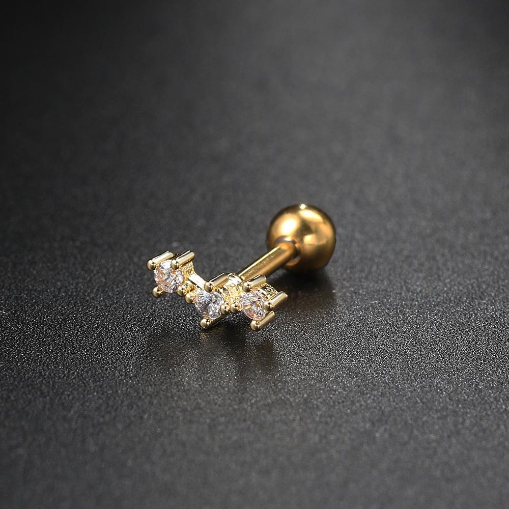 Piercing Constellation Earrings Women 1pc Daith Helix Body Jewelry Silver Color Cartilage Ear Accessories Conch Rook Tragus Lobe