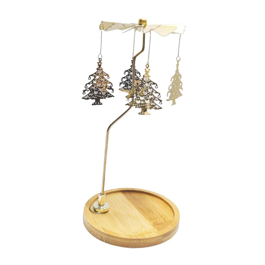 Rotační svícen Fotografie Domácí dekorace Ornament Čajová svíčka Svícník do obývacího pokoje Krb Domov Svatba Stolní